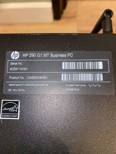 Hp 290 G1