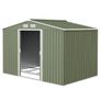 Garden Shed 9x6 ft Light Green Image 9