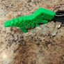 Flexi Dinosaur Keychain Green Image 2