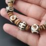 Antique Burmese PumtekPyu & Natural Eyes Suliemani Agate Bead Bracelet Image 7