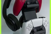Dual Controller &amp; Headset Stand  3D Printed