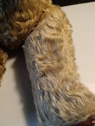 25" 1930's Fully Articulated Mohair Teddy Bear