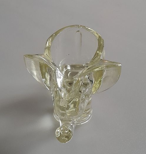 Vintage Glass Elephant