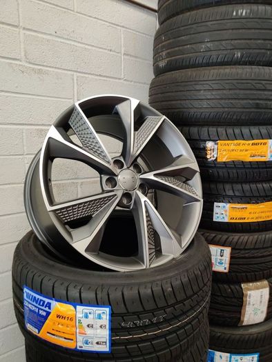 19" Audi A3 A4  a6 tt q2 VW golf caddy seat Skoda alloy wheels rotor style Dublin 12 Finance Available