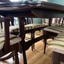 Extendable table and six chairs Image 3