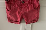 red shorts 9-12 months