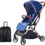 White Frame Lightweight Stroller,Compact Travel Buggy,Stylish Pushchair,One Hand Foldable,Five-Point Harness,Great for Airplane, Upgraded Wheels,with Accessories MULTIPLE COLOURS AVAILABLE (FREE POSTAGE) Image 4