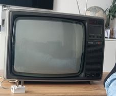 old 1980s Philips TV