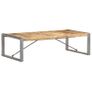 Coffee Table 140x70x40 cm Rough Mango Wood Image 8