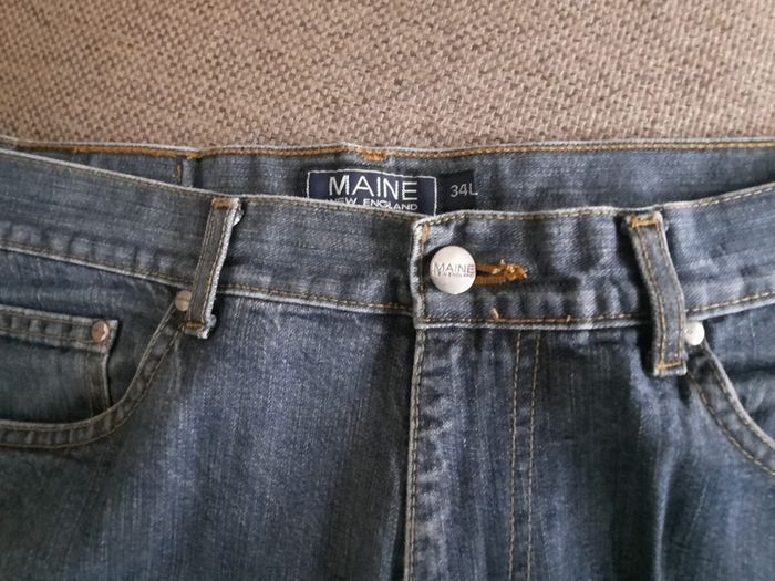 Maine Debenhams cotton denim jeans 34 waist and 33 leg see last two photos for exact measurements FREE STANDARD POSTAGE INCLUDED
