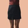 Elegant Black Slit Skirt Versatile & Chic Image 2