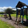 Swing slide climbing wall Image 4