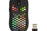 New Wireless Gaming USB Optical Mouse 800 - 1600 DPI Built-In Battery LED # 1518