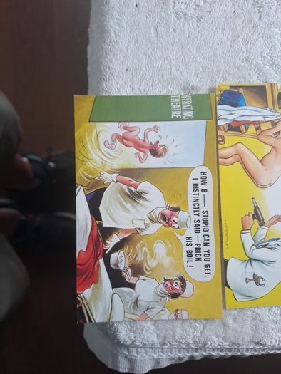 5 Bamforth Doctor saucy postcards (3)