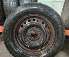 15 Inch Steel Wheel Used (Tyre Included Free) | 205/65R15