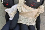 Vintage Rag dolls x 2