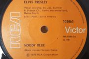 Elvis Presley 7" Vintage Cut Vinyl Record 1976 On An (RCA LABEL) With "First Pressing" (SUPER ULTRA RARE) Hard To Acquire In This Exceptional Condition