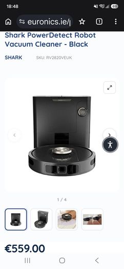 Shark PowerDetect Self Empty Robot Vacuum