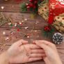110Pcs Christmas Gold Enamel Charms DIY Jewelry Making Charms Pendants for Bracelet Necklace Earring Craft Supplies (FREE POSTAGE) Image 5