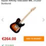Fender Squire Telecaster Affinity + extras Image 2