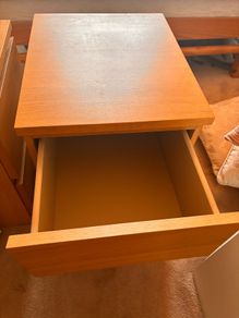 2 x bedside lockers