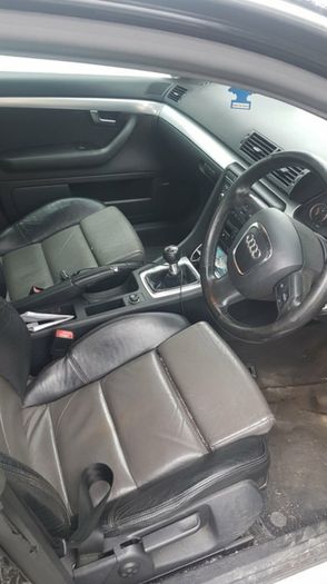Audi a4 b7 saloon estate sline front bumper grill fog spot lights badges breaking 2.0tdi 6 speed BLB BRE BRD leather seats all parts