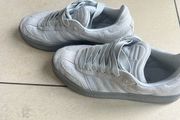 Adidas Grey Suede Runner Trainers Size 8