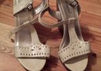 Cream Sandals