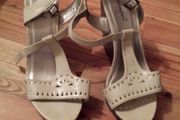 Cream Sandals