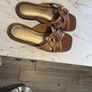 River Island Beige cross strap sandals Image 2