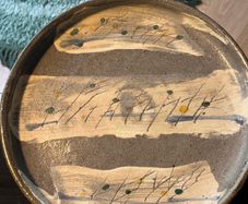 Very stylish mid-century Japanese studio pottery.