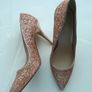 Rose gold Nine West heels, size 6(39) Image 3