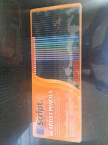 Artists coloured pencils