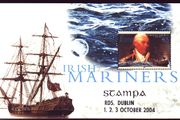 2004 Ireland Stampa Members Souvenir Irish Mariners Miniature Sheet Overprinted for Stampa Mint Never Hinged (MNH)