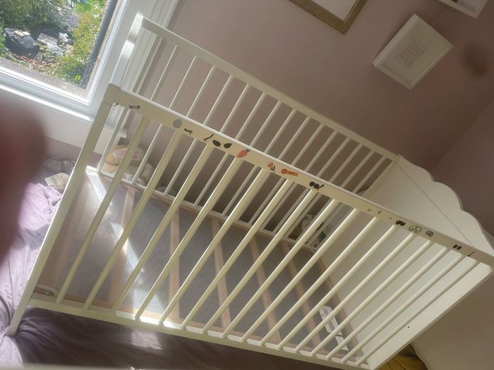 cot with mattress