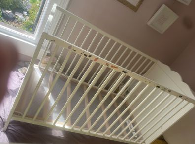 cot with mattress