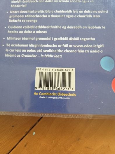 Is feidir leat irish grammer bn