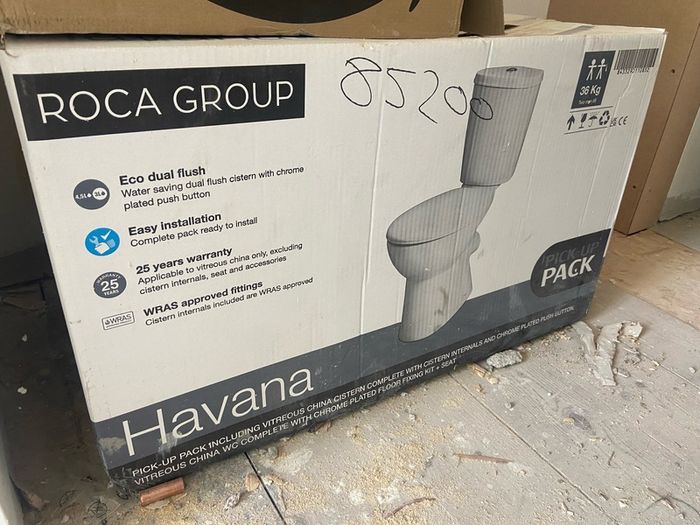 toilet (brand new)