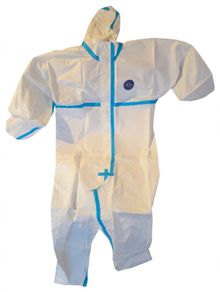 Disposable Coveralls White with Hood - XL / 175 - Painting / DIY / Farm - Non-Medical