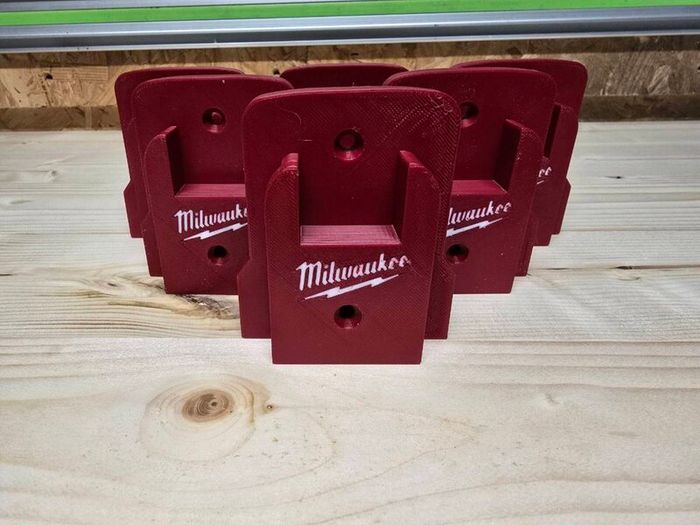 Milwaukee M18 tool and battery holders