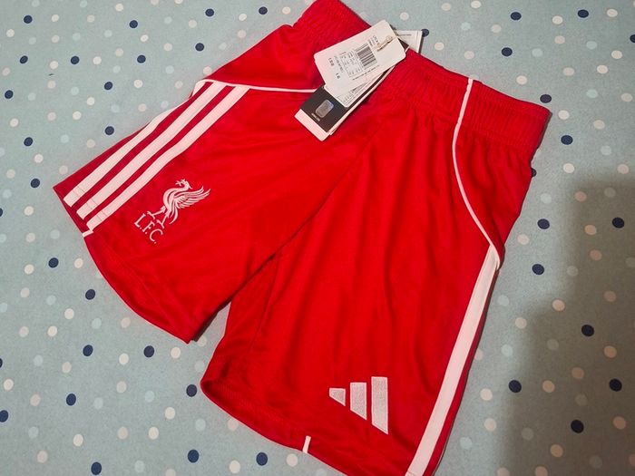 adidas Kids Liverpool FC 25/26 Home Shorts (Size 7/8 Years)