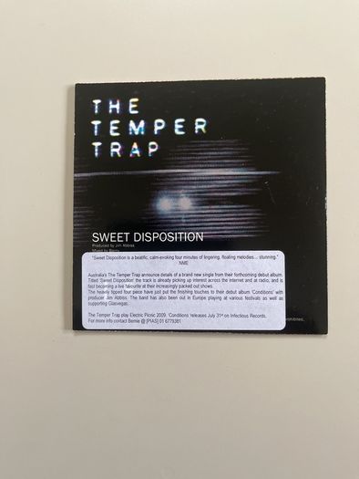 Temper Trap - 3 CD promo singles