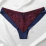 Ann Summers Sexy Lace Brazilian Burgundy/Navy s. XS Image 5