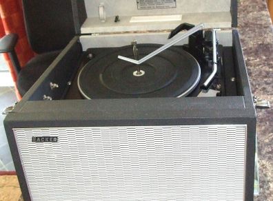 Hacker vintage Record Player GP42, Refurbished
