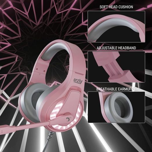 Gaming Headset for PC and Gaming Consoles compatible with PS5, PS4, XBOX SERIES X | S, XBOX ONE, Nintendo Switch & Steam Deck with noise cancelling mic - RXH-30 Nakuru Edition