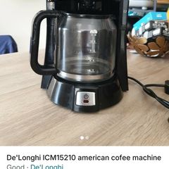 DE LONGHI American coffee ICM15210 perfect!