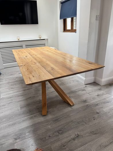 Solid Oak Dining Table