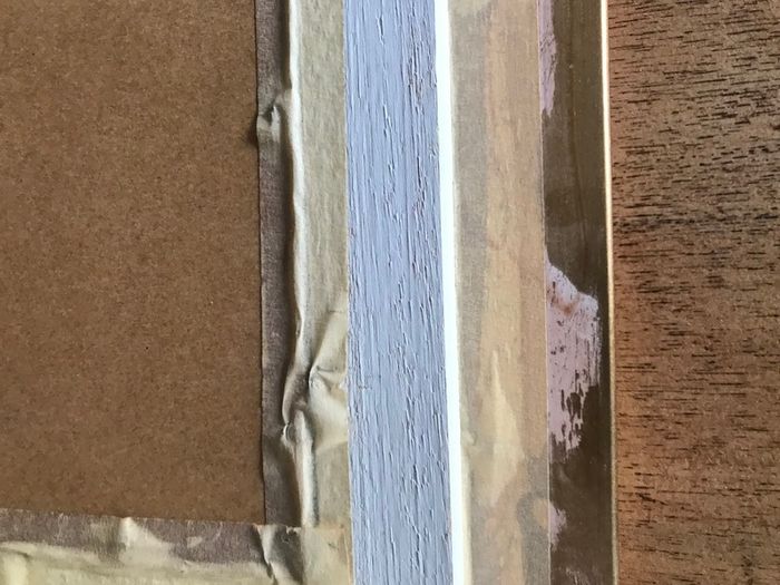 Double Framed Glass Painting