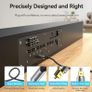 Optical Cable for Soundbar to TV 2m Digital Audio Optical Cable, Toslink Optical Cable Gold-Plated for Home Cinema, S/PDIF, PS4, Xbox, Stereo System Image 6