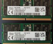 Sk Hynix 2x16gb Ddr5 Sodimm Pc5-44800 5600mhz 262-pin Memory